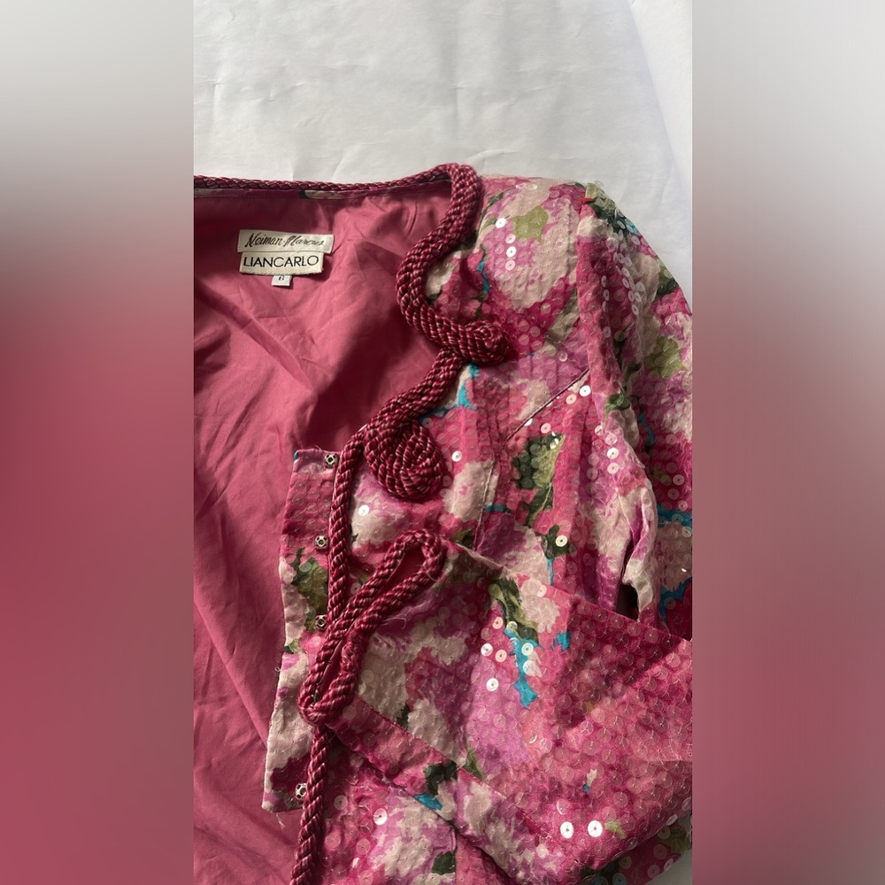 Vintage Neiman Marcus Liancarlo Bolero Jacket - Picture 2 of 4